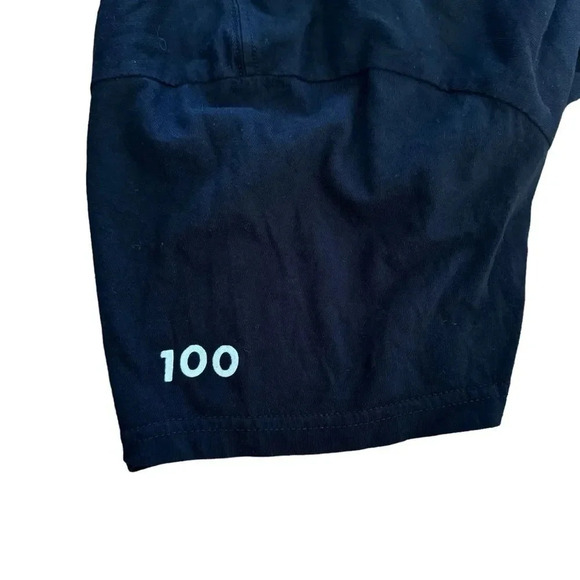 Peloton Black Top T-shirt Tee Century 100 Crew Neck Short Sleeve M - Picture 6 of 8